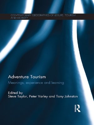 cover image of Adventure Tourism